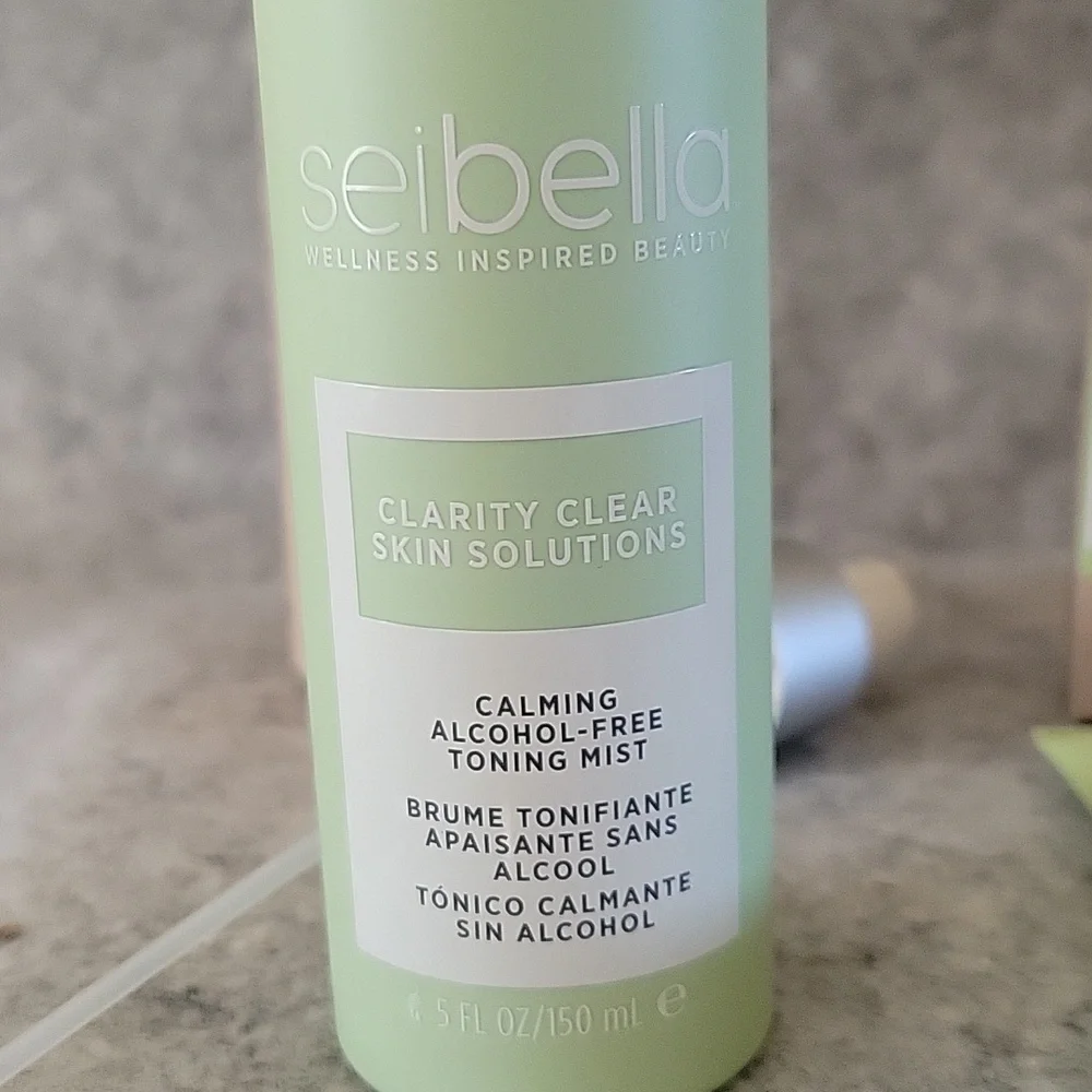 Seibella All-over Acne Clearing Serum. Calming Alcohol-free Toning Mist NIB - Picture 2 of 8
